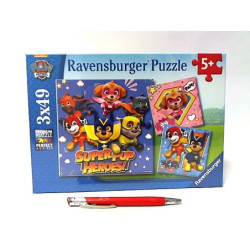  RAV puzzle 3x49 Psi Patrol Super Hero 08036**