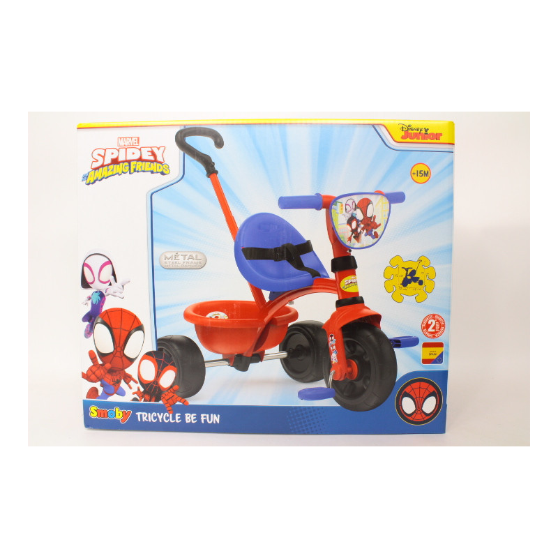  SMOBY Rowerek trójkołowy Be Fun Spidey 740337