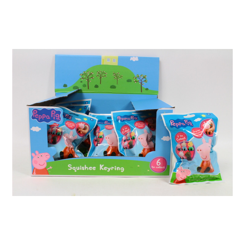  Świnka Peppa zawieszka 6rodz 85-0013 92230