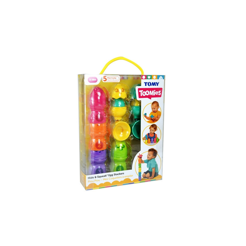  TOMY TOOMIES piramidka z jajeczek E73083 /6**