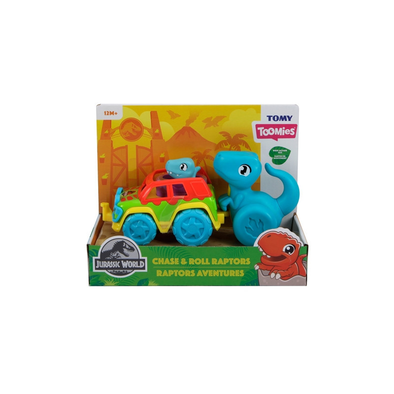  TOMY TOOMIES pojazd z dino + dino E73251 /3**