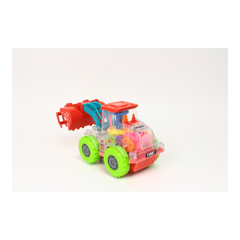  Traktor przeźroczysty na bat. X555-52 09479