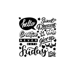  WIKORIA Naplamki DTF 15x20 DM-35 Hello 30460