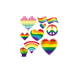  WIKORIA Naplamki DTF 15x20 DM-37 Pride 30484