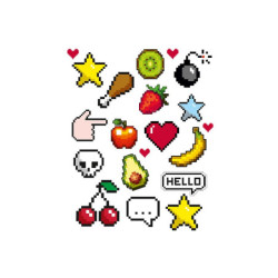  WIKORIA Naplamki DTF 20x30 DD-05 Pixel 29259