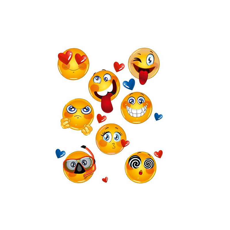  WIKORIA Naplamki DTF 20x30 DD-11 Emoji 29310