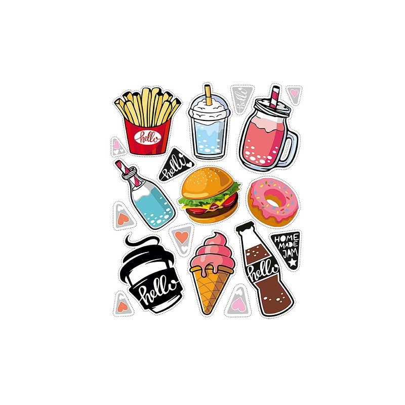  WIKORIA Naplamki DTF 20x30 DD-42 Fries 30224