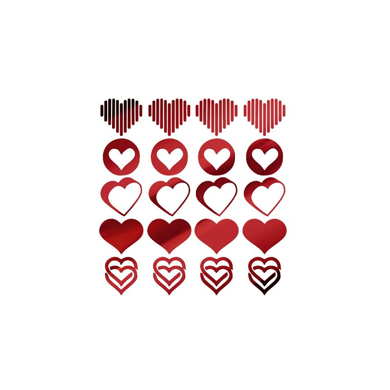  WIKORIA Naplamki FLEX 15x20 FM-03 Heart 29754