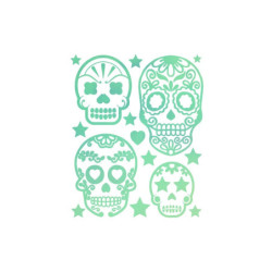  WIKORIA Naplamki FLEX 20x30 FD-03 Skull 29853