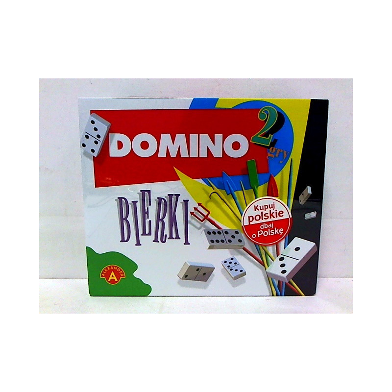 2 gry Domino + Bierki 13832