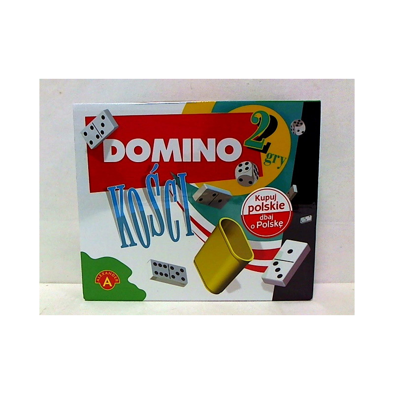 2 gry Domino + Kości 13856