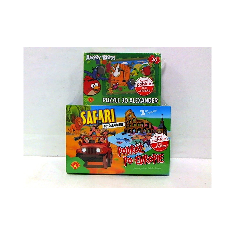 2 gry Safari+Podróż po Europie 13894