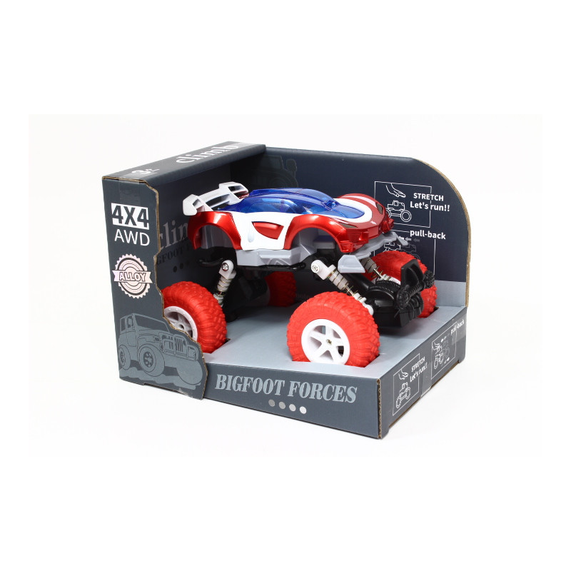 Auto metal 4X4 resorowane 6168-13 09875