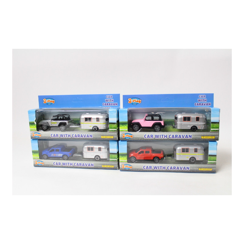 Auto z przyczepą kemping.16,5cm napęd 520305 85767