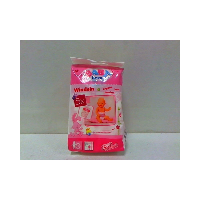 BABY BORN pampersy 5szt 826508