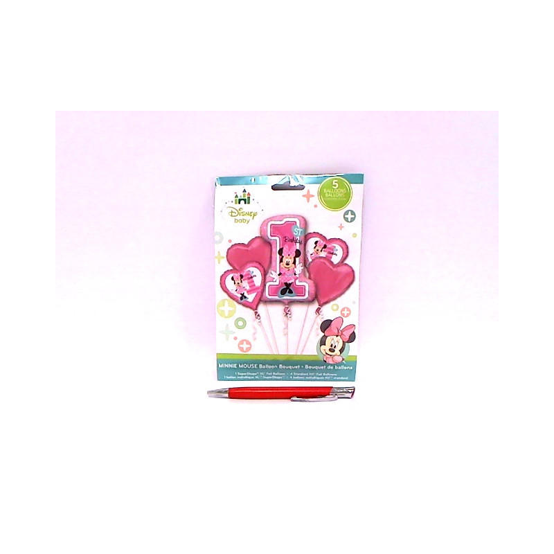Balon foliowy Bukiet Minnie1st B-day 3437901 43794