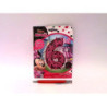 Balon foliowy Cyfra6 Minnie fiol66cm 4170801 17082