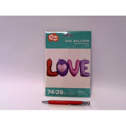 Balon foliowy litery LOVE 74cm BF-LTLV 42914
