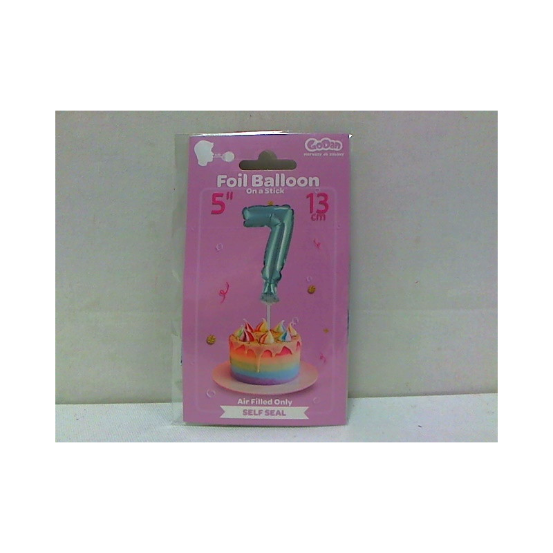 Balon foliowy n/pat Cyfra7 błękitna BC-5BL7 13846