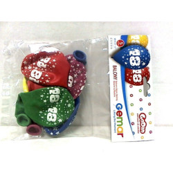 Balony 12" z nadr."18" pastelmix A5 GS110/18 01908
