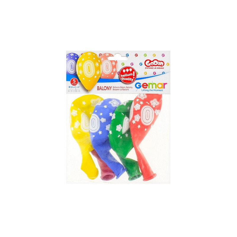 Balony 13" Prem.Hel z nadr "0" A5 GS120/0 21913