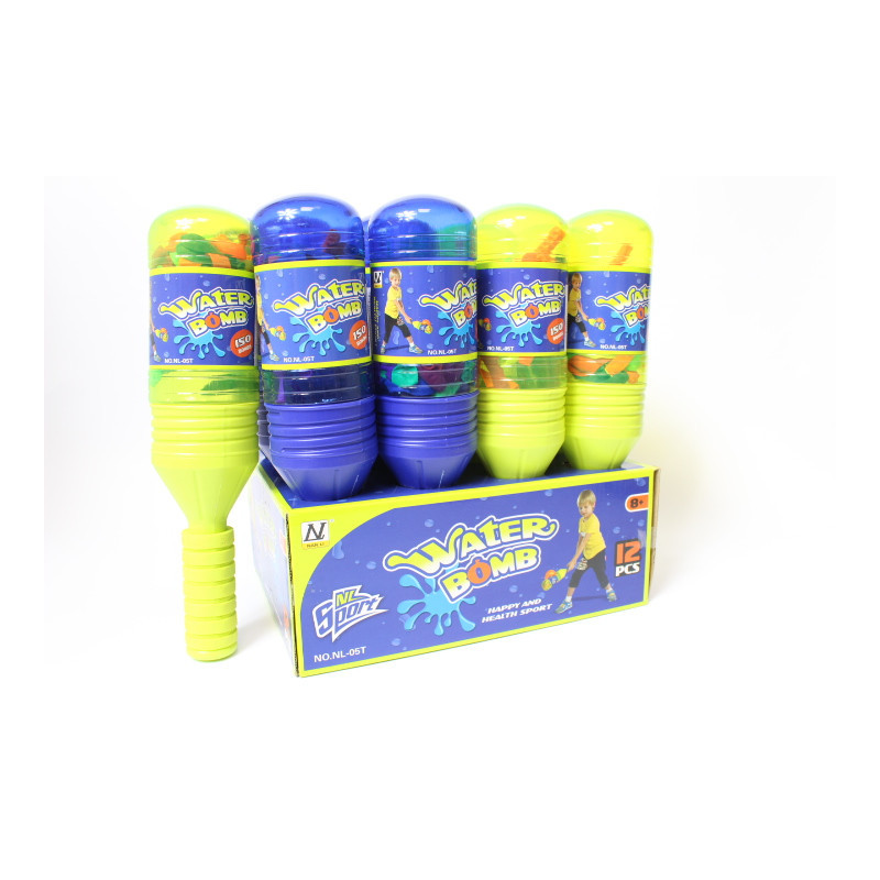 Balony na wodę butla 12szt/disp 0584C 22577