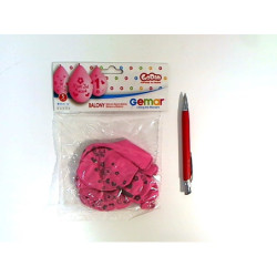 Balony Prem.12" Moje1Urodz.róż A5 GB-MU1GW 18425