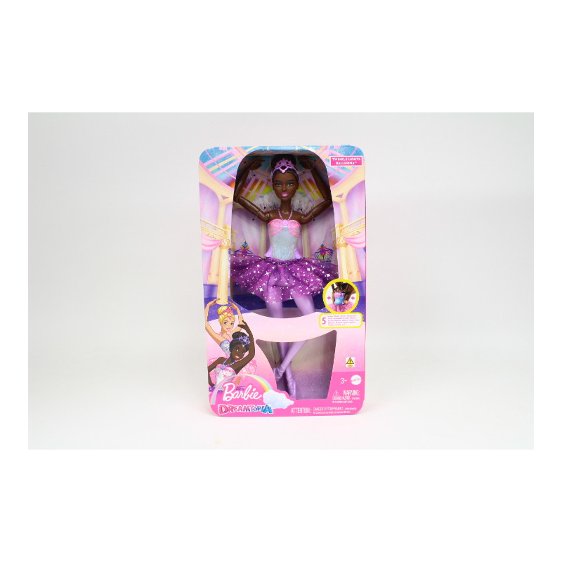 Barbie baletnica Magiczny świat brunetka HLC26 /4
