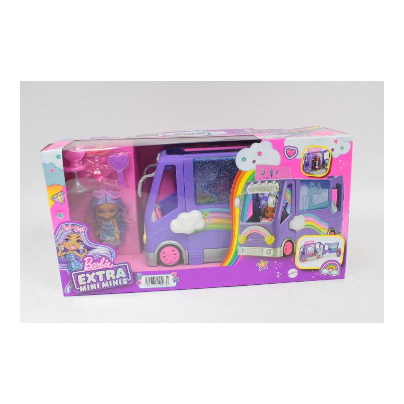 Barbie Extra auto z mini laleczką HKF84 /2