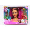 Barbie głowa do styliz.neon brązowe włosy HMD80