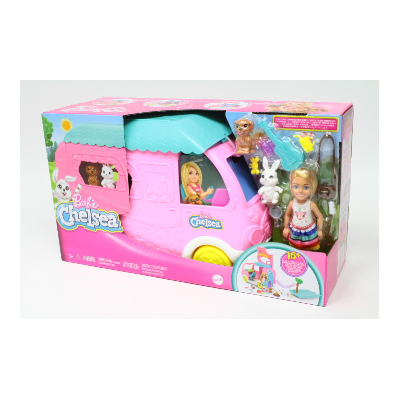 Barbie kamper Chelsea zestaw 2w1 HNH90 /2