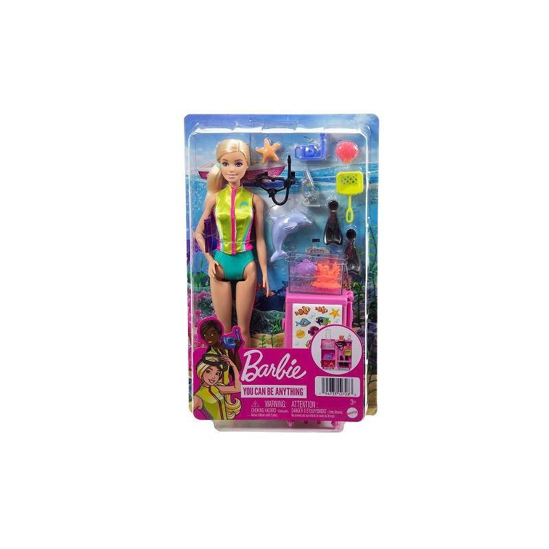 Barbie lalka Kariera biolożka morska HMH26 /4