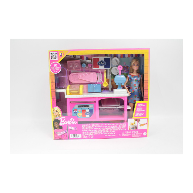 Barbie lalka zestaw z ciastoliną HJY19 /3