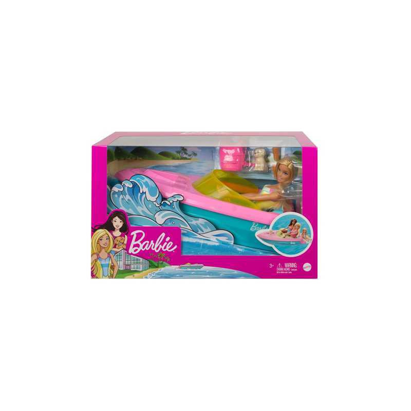 Barbie zestaw lalka + motorówka GRG30 /1