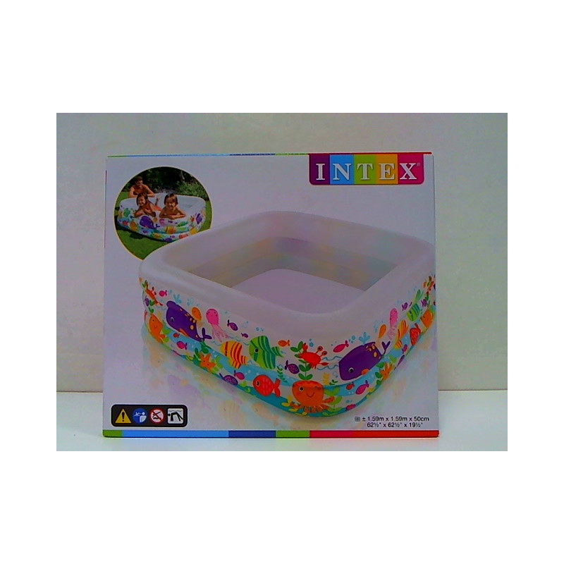 Basen akwarium kwadrat 159X159X50 57471NP 54719