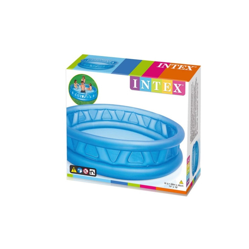 Basen dmuch,błękitny Kapsel 188X46 58431NP 54313