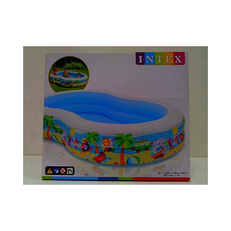 Basen dmuch.owalny 262X160X46 56490NP 54900