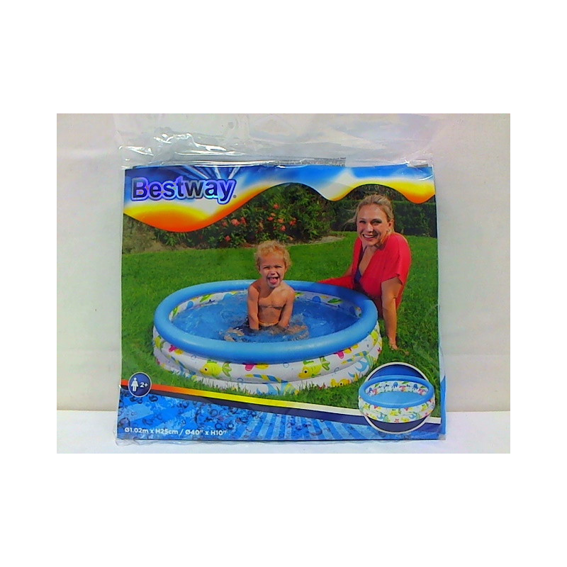 Basen dmuchany 3kom 102x25cm B51008 00347