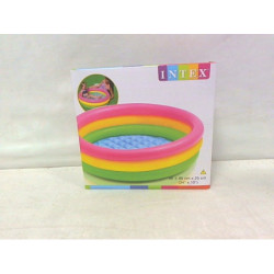 Basenik dmuchany 3kolory 86X25 58924NP 59240