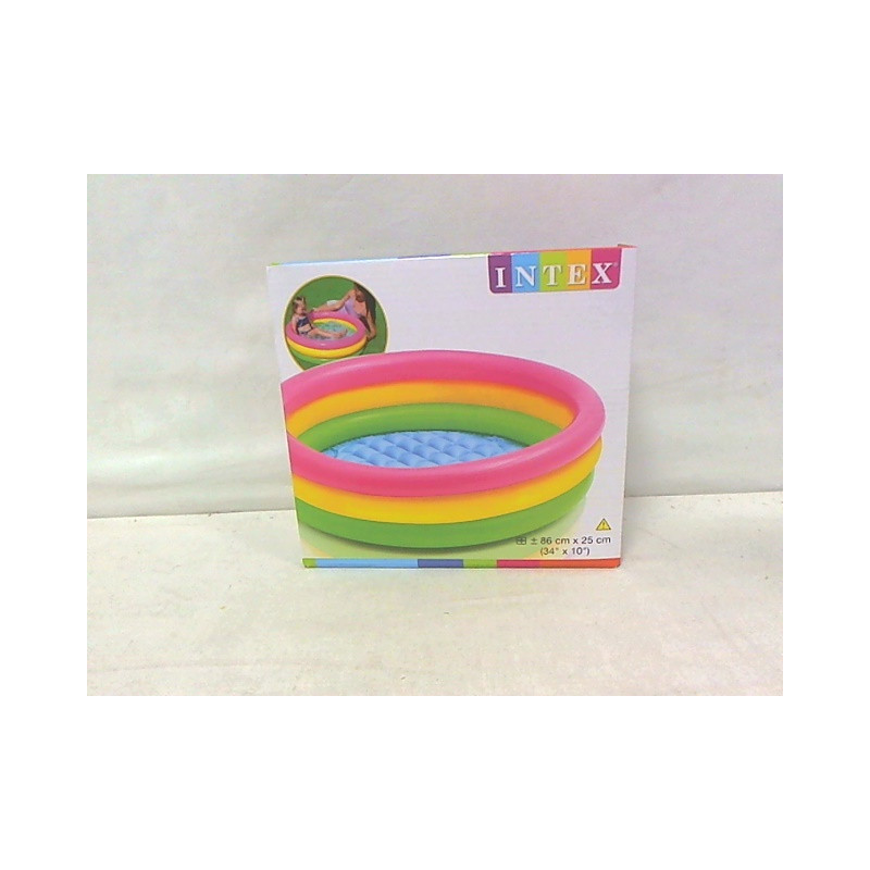 Basenik dmuchany 3kolory 86X25 58924NP 59240