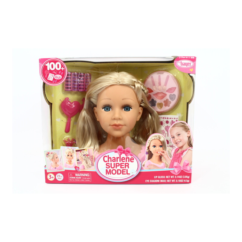 BAYER Charlene-blond-głowa do styl+akces.90088AA