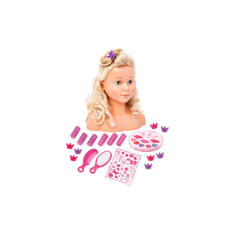 BAYER Głowa d/czes blond 27cm+akces 90005AB 00337