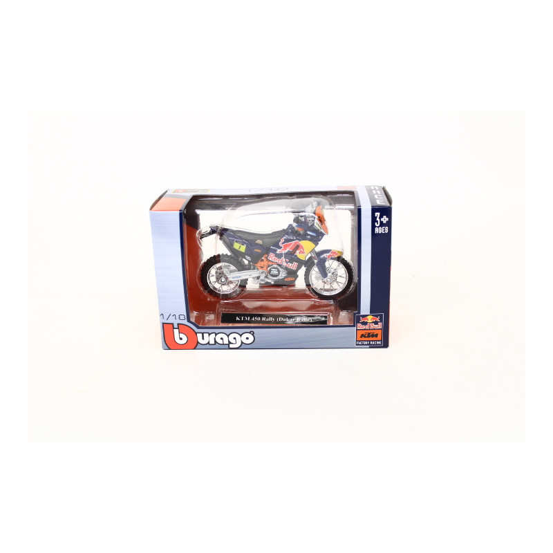 BBU 1:18 RedBull Cycle KTM 450 Rally 51071 10719