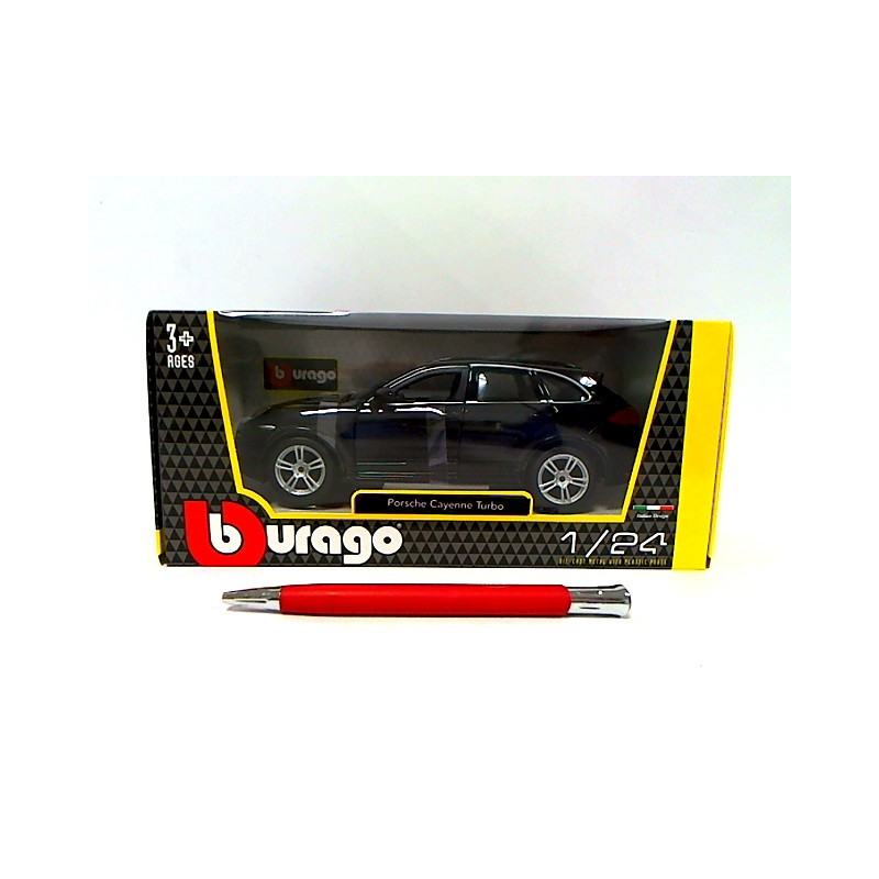 BBU 1:24 Porsche Cayenne Turbo black 21056BK