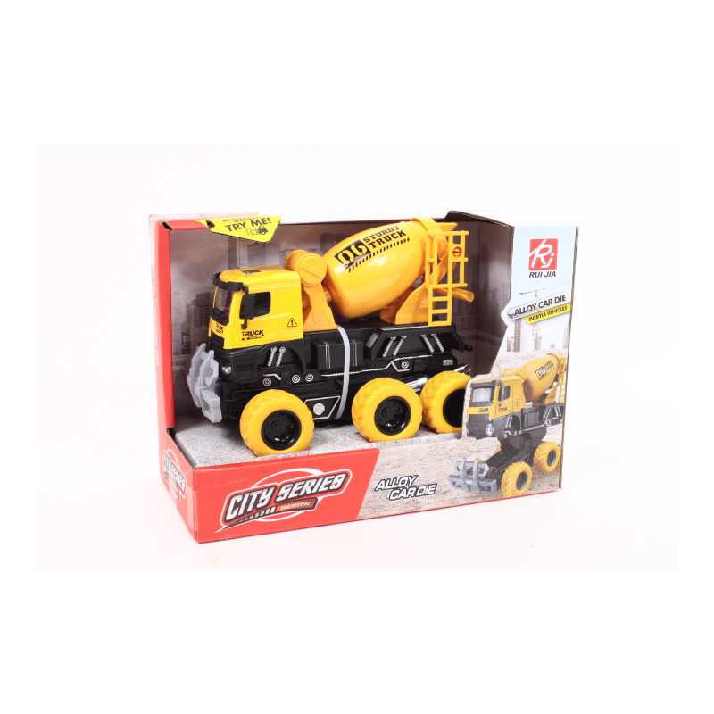 Betoniarka pojazd 6-koł 19cm św/dźw RJ6964-1 07305