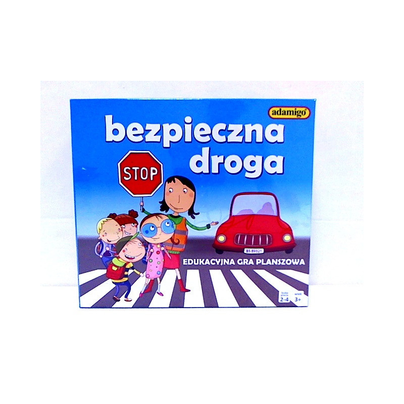 Bezpieczna droga - gra planszowa edukacyjna 06960