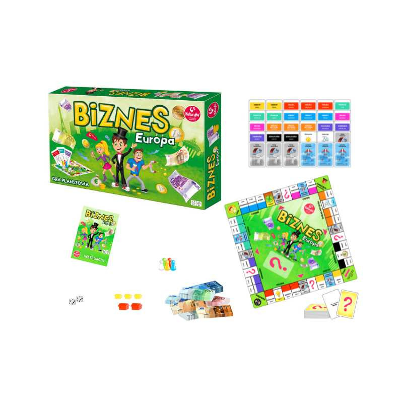 Biznes Europa - gra planszowa 63179
