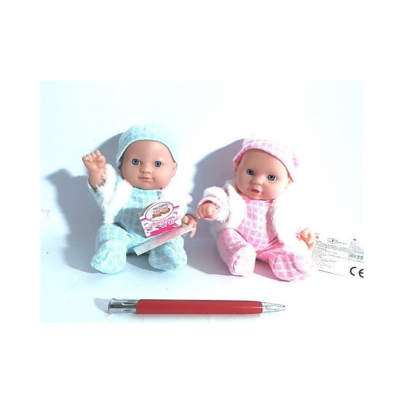 Bobas 20cm w ubranku 2rodz HLH90 32277