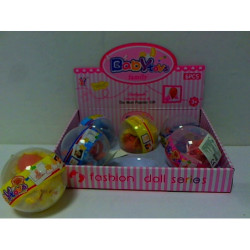 Bobasek w kuli 10cm 6szt/disp HLG06