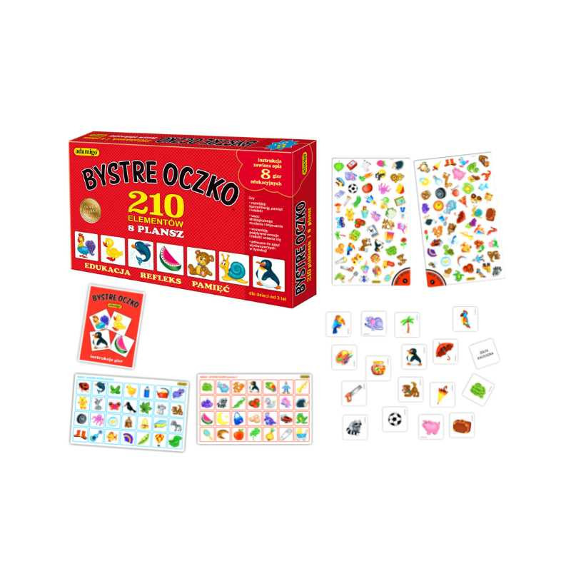 Bystre oczko-gra edukacyjna 04584
